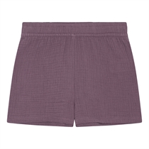 BIRKHOLM Muslin Shorts Støvet Lilla